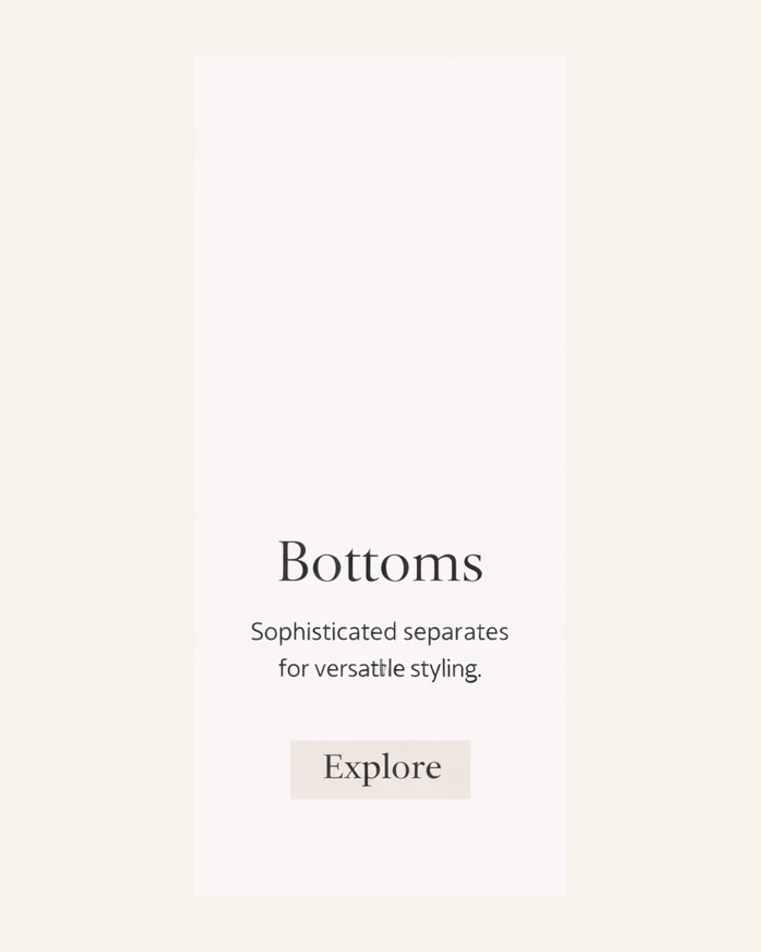 BOTTOMS