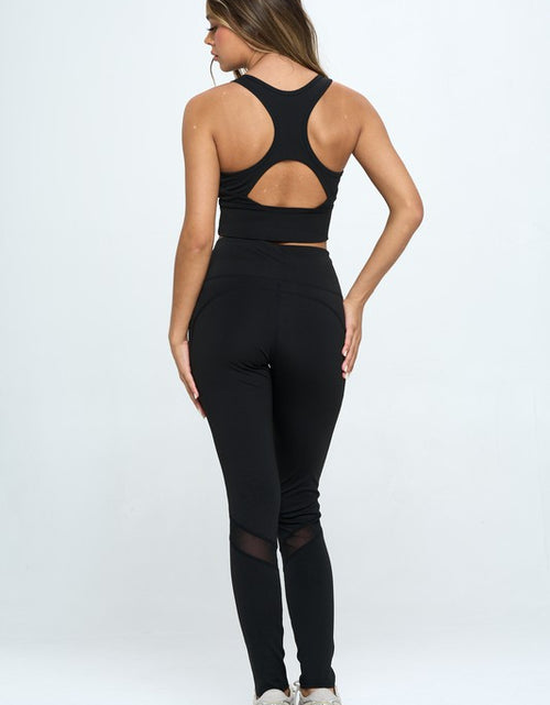 Load image into Gallery viewer, Women&#39;s Two Piece Activewear Set Cut Out Detail - Matches Boutique
