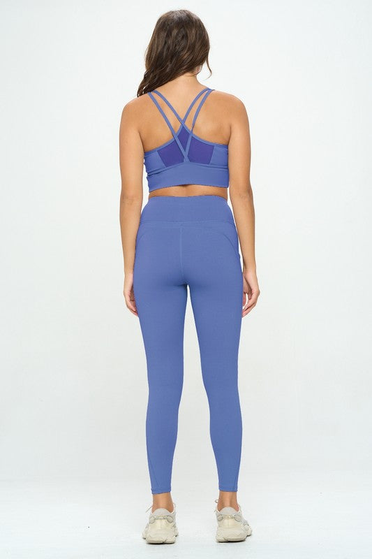 Activewear Set Top and Leggings - Matches Boutique