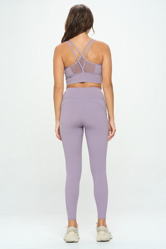 Activewear Set Top and Leggings - Matches Boutique