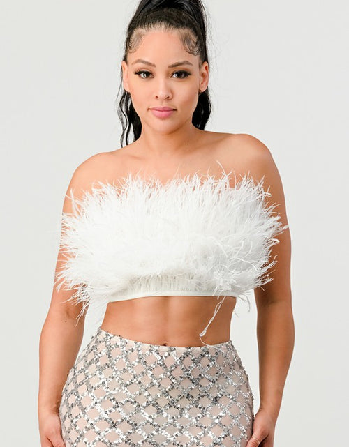 Load image into Gallery viewer, Don&#39;t Mess With My Fur Crop Tube Top - Matches Boutique
