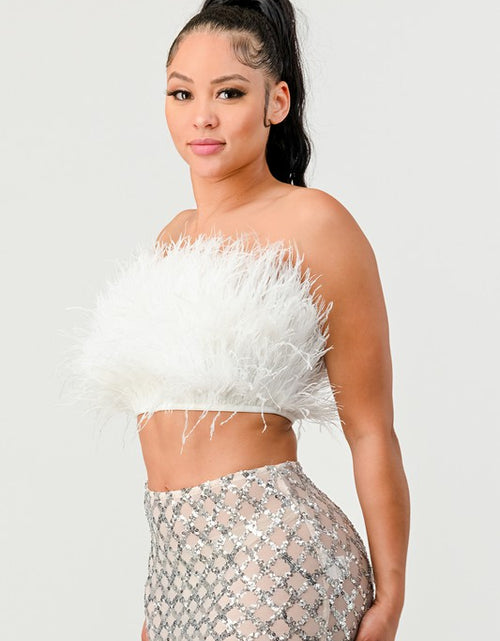 Load image into Gallery viewer, Don&#39;t Mess With My Fur Crop Tube Top - Matches Boutique
