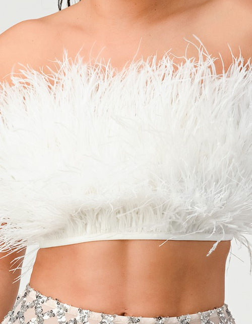 Load image into Gallery viewer, Don&#39;t Mess With My Fur Crop Tube Top - Matches Boutique
