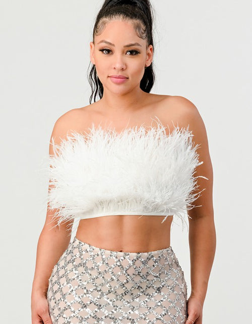 Load image into Gallery viewer, Don&#39;t Mess With My Fur Crop Tube Top - Matches Boutique
