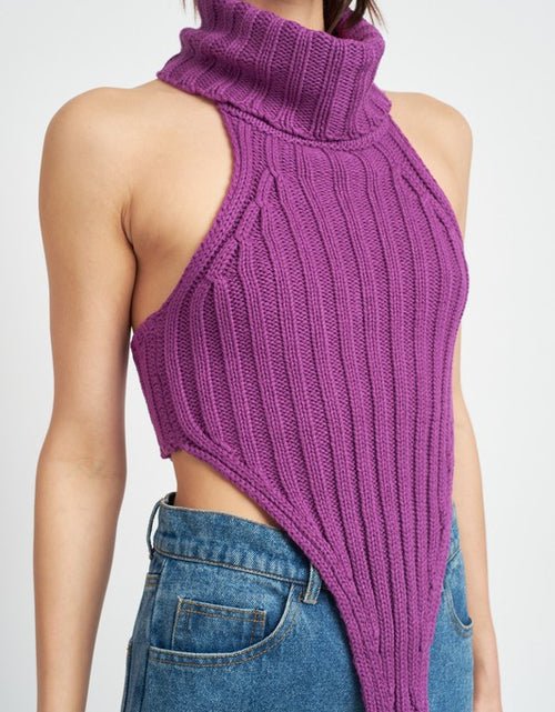 Load image into Gallery viewer, KNIT TURTLE NECK TOP - Matches Boutique
