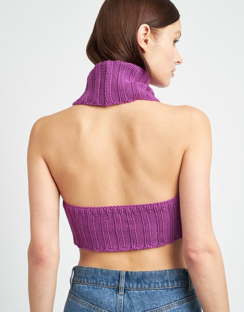 Load image into Gallery viewer, KNIT TURTLE NECK TOP - Matches Boutique
