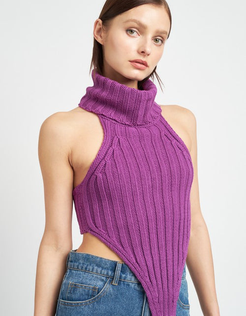 Load image into Gallery viewer, KNIT TURTLE NECK TOP - Matches Boutique
